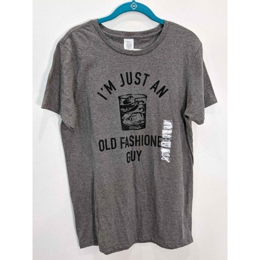 New Old Fashioned funny drink shirt